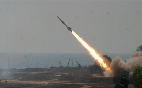  Hình ảnh một vụ thử tên lửa của Triều Tiên. Ảnh: AP