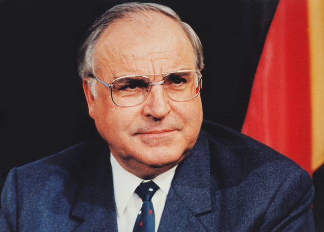 Cựu Thủ tướng Đức Helmut Kohl . Ảnh: Alcheron.