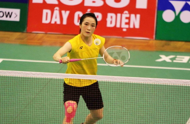  Vũ Thị Trang vào chung kết đơn nữ Giải Vietnam Open 2017. Ảnh: M.Q