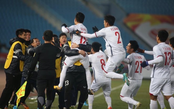 Thắng luân lưu, U23 Việt Nam hiên ngang vào chung kết U23 châu Á 2018