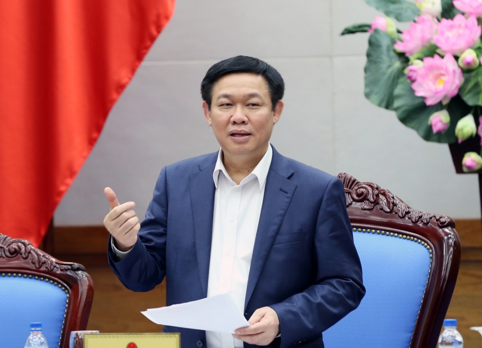 Phó Thủ tướng Vương Đình Huệ. Ảnh: VGP/Thành Chung