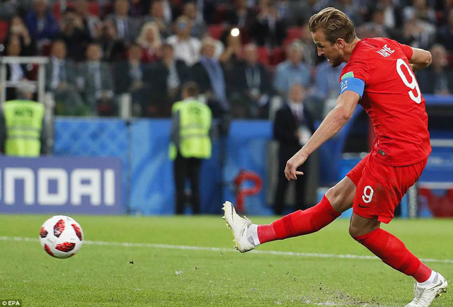 Harry Kane đã có 6 bàn tại World Cup 2018