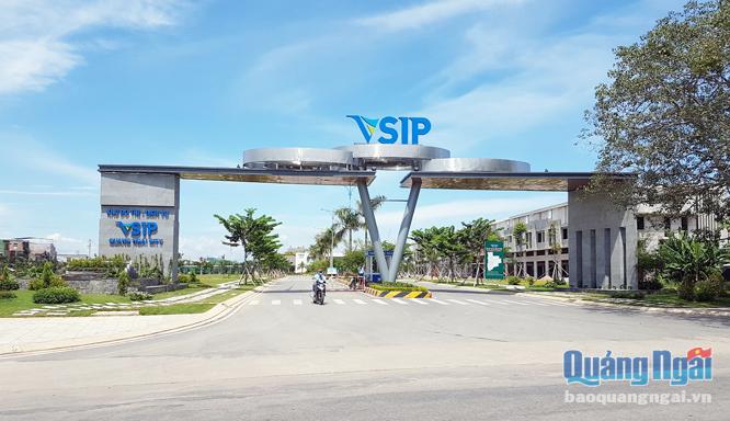  Khu Đô thị - Dịch vụ VSIP Quảng Ngãi được đầu tư đã tạo thêm một điểm nhấn cho đô thị TP.Quảng Ngãi.
