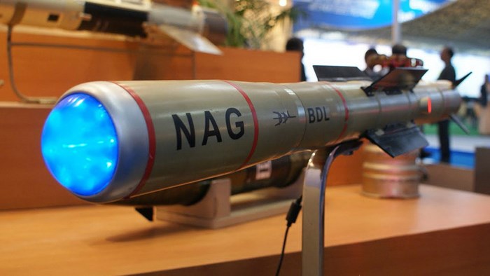 Tên lửa Nag do Ấn Độ phát triển