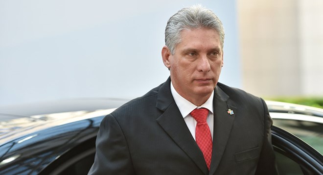  Chủ tịch Cuba Miguel Diaz-Canel. (Ảnh: Sputnik)