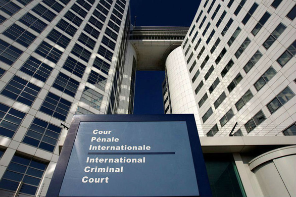 Lối vào của Tòa hình sự quốc tế (ICC) tại The Hague, Hà Lan - Ảnh: REUTERS