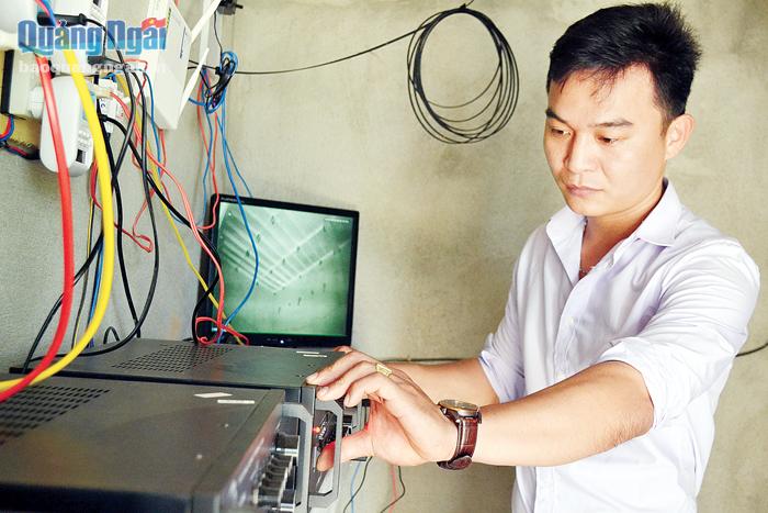  Phan Huỳnh Thiên Đạt đã mạnh dạn khởi nghiệp cùng mô hình nuôi yến.   
