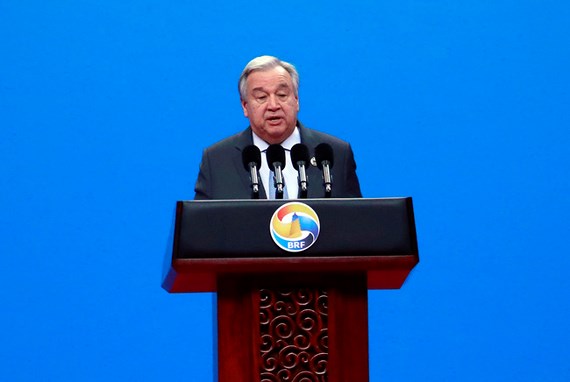  Tổng Thư ký Liên hợp quốc Antonio Guterres. Ảnh: AP