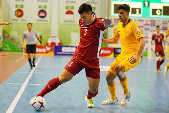 Tuyển futsal Việt Nam thắng thuyết phục Australia 2-0