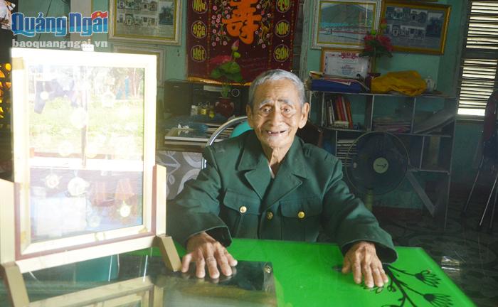 Cựu chiến binh Lê Văn Châu.