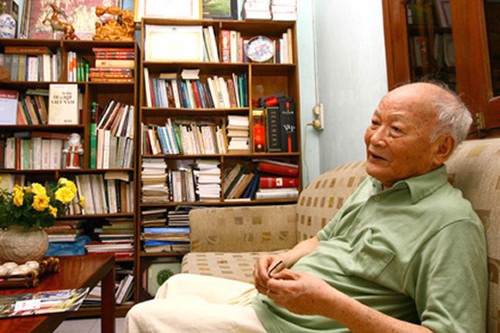 Tô Hoài- Nhà văn Việt Nam đứng vào hàng giàu ngôn ngữ văn học nhất. Ảnh Internet