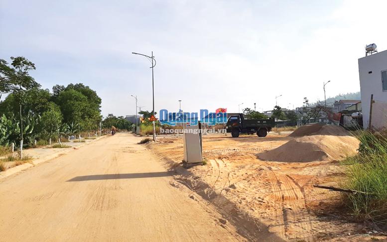 Khu TĐC Liên Hiệp 1, phường Trương Quang Trọng (TP.Quảng Ngãi) được điều chỉnh để lập quy hoạch bố trí TĐC cho các hộ dân nằm trong vùng dự án Đập dâng hạ lưu sông Trà Khúc.