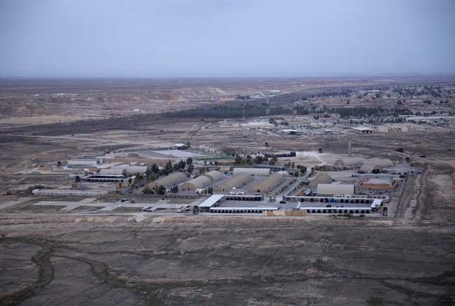 Căn cứ không quân Ayn al-Asad ở phía Tây sa mạc Anbar, Iraq. (Ảnh minh họa: AP)