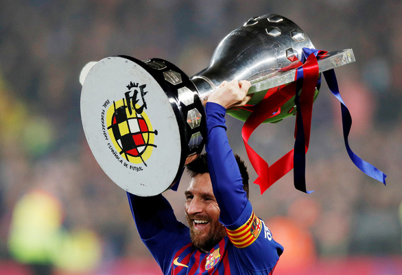Messi đã chính thức chia tay Barca - Ảnh: REUTERS