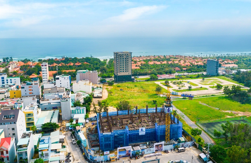 Dự án chung cư cao cấp sở hữu lâu dài The Sang Residence Đà Nẵng đang được xây dựng, thu hút lượng lớn nhà đầu tư trên khắp cả nước
