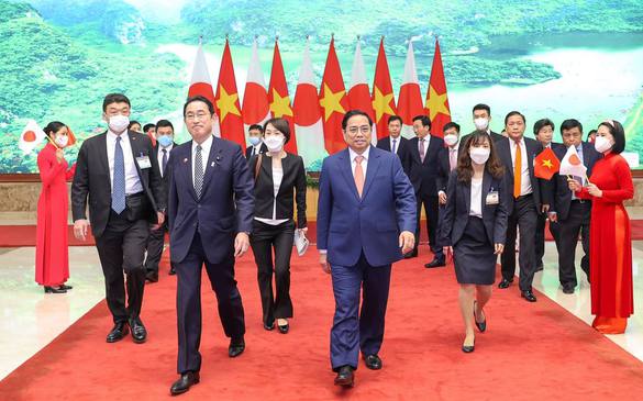 Việt Nam-Nhật Bản: Nhất trí cao đưa quan hệ đối tác chiến lược bước vào giai đoạn phát triển mới