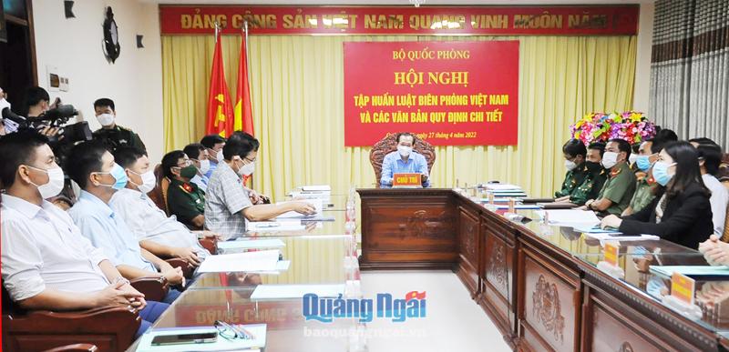 Tập trung tuyên truyền Luật Biên phòng Việt Nam