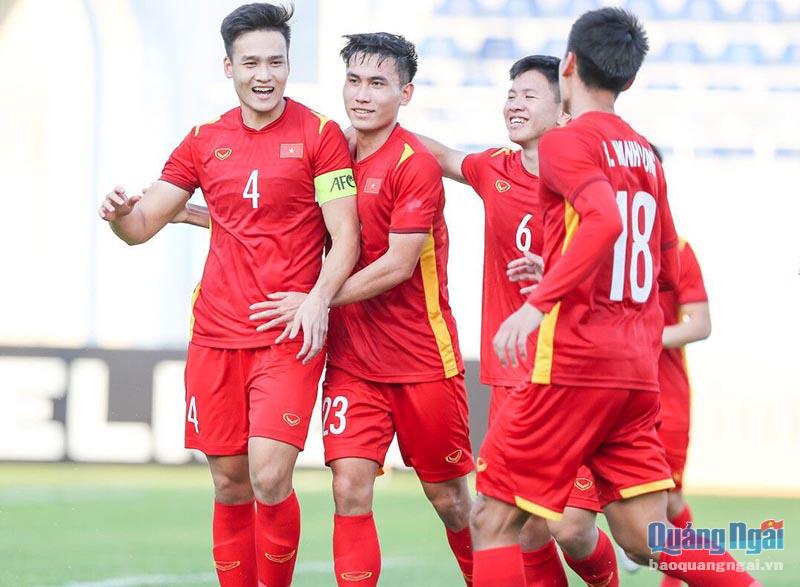 Đội tuyển U23 Việt Nam lần thứ 2 lọt vào tứ kết Giải vô địch U23 Châu Á.