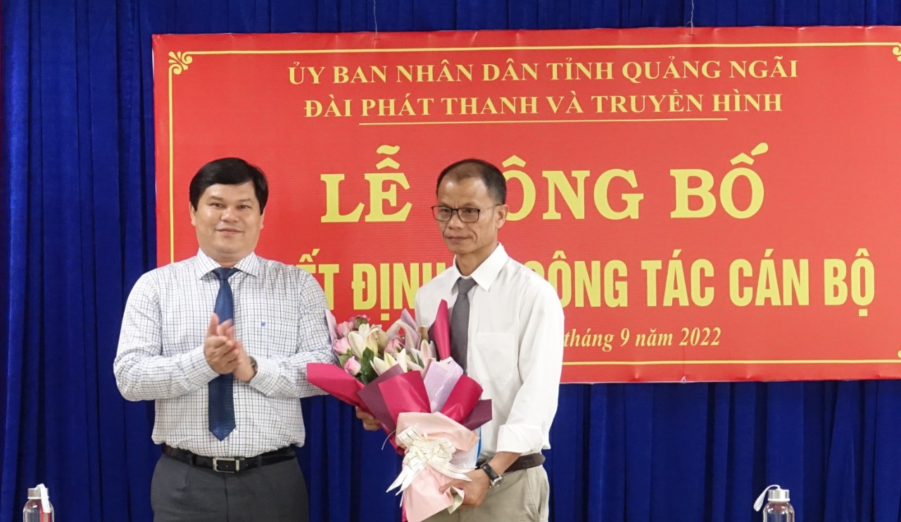 Ông Nguyễn Anh Tuấn giữ chức Phó Giám đốc Đài PT&TH Quảng Ngãi