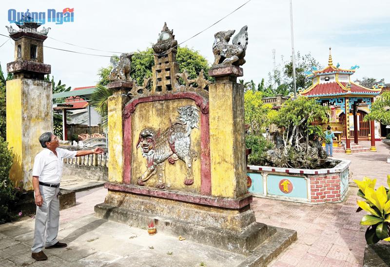 Di tích quốc gia chùa Ông, ở xã Nghĩa Hòa ( Tư Nghĩa) được UBND tỉnh đầu tư 15 tỷ đồng để trùng tu, tôn tạo.