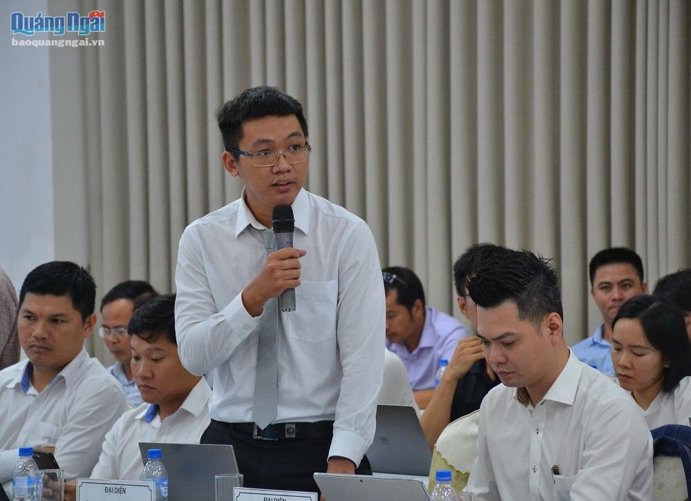 Đại diện công ty Ryan Technology Việt Nam phát biểu tại hội thảo