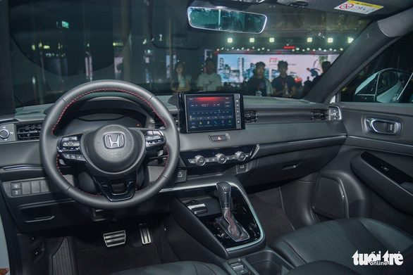 Thiết kế nội thất của Honda HR-V phiên bản G sẽ không khác biệt nhiều so với phiên bản RS hay L - Ảnh: NAM PHONG