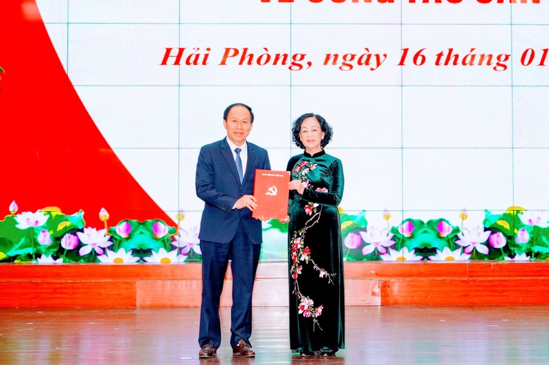 Đồng chí Lê Tiến Châu giữ chức Bí thư Thành ủy Hải Phòng, nhiệm kỳ 2020 - 2025