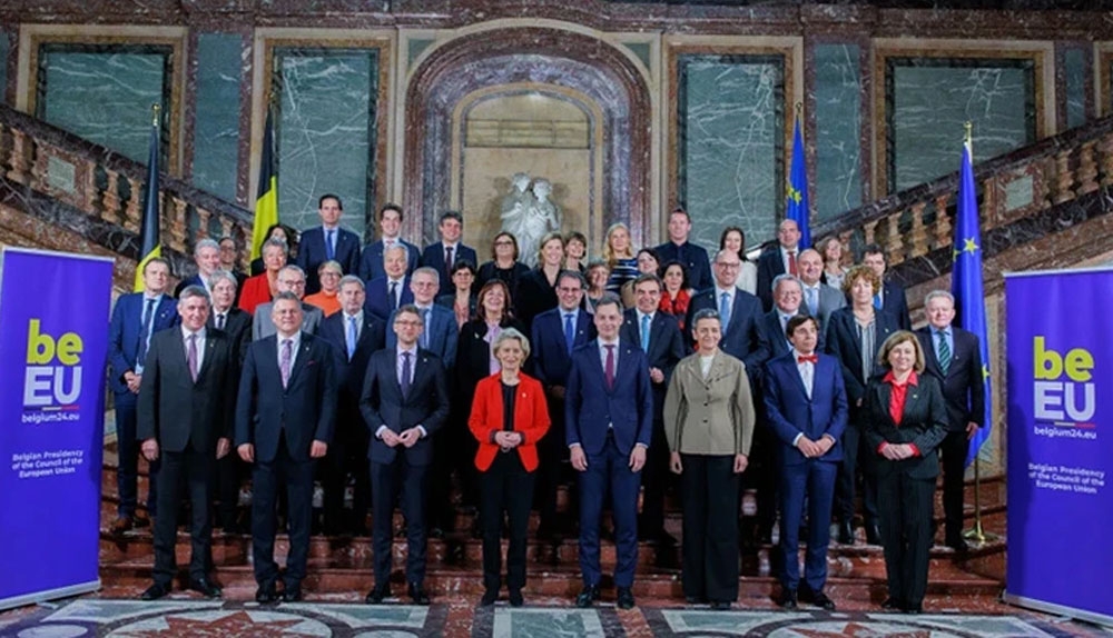 Bỉ chính thức đảm nhận chức Chủ tịch Hội đồng Liên minh châu Âu