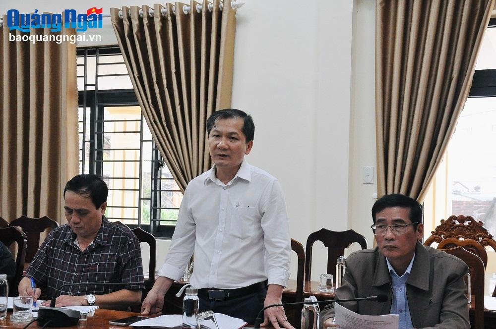 Tổng Biên tập Báo Quảng Ngãi Nguyễn Phú Đức trao đổi về định hướng tuyên truyền Đại hội Đại biểu MTTQ Việt Nam các cấp, nhiệm kỳ 2024- 2029.