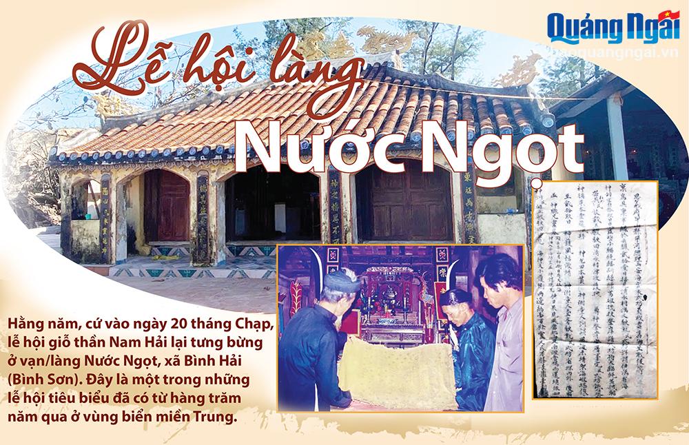 Lễ hội làng Nước Ngọt