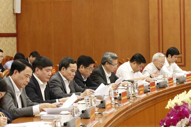Phó Thủ tướng Chính phủ Trần Lưu Quang và các đại biểu tham dự Hội nghị - Ảnh: VGP/Nguyễn Hoàng