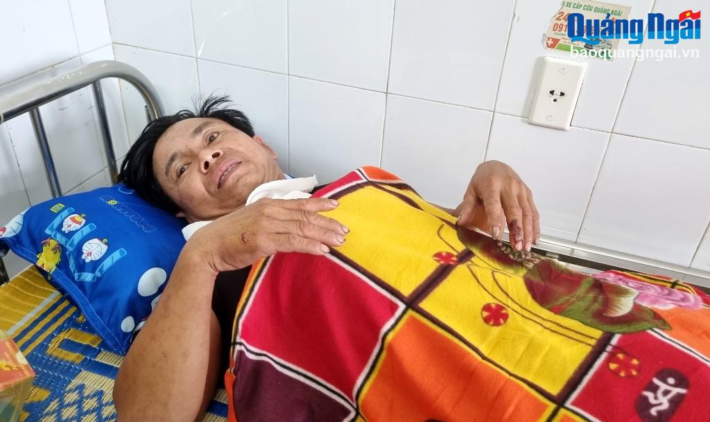 Ngư dân Nguyễn Đảm kể lại giây phút kinh hoàng của vụ tai nạn.