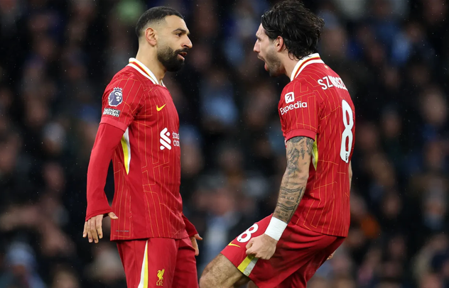 Salah và Szoboszlai song kiếm hợp bích ghi bàn cho Liverpool