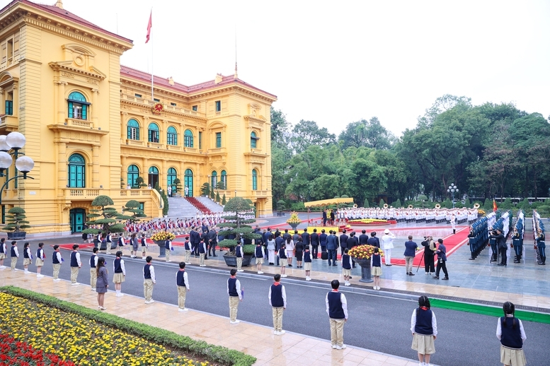 Đây là chuyến thăm chính thức đầu tiên của Thủ tướng Christopher Luxon tới Việt Nam kể từ khi ông được bổ nhiệm làm Thủ tướng. Ảnh: VGP/Nhật Bắc