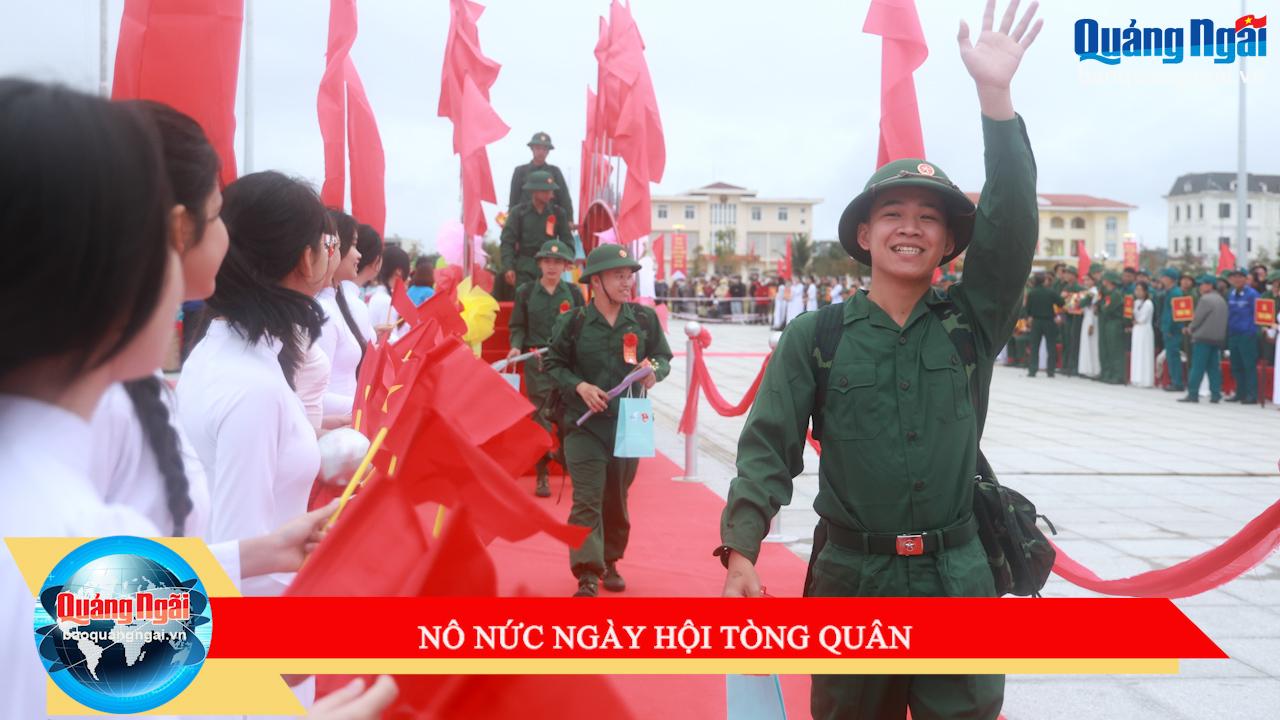 [Video]. Nô nức ngày hội tòng quân