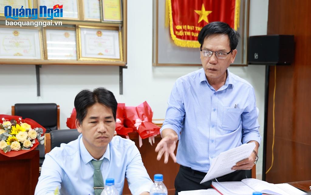 Trưởng ban Tuyên giáo Đảng ủy Khối Cơ quan và Doanh nghiệp tỉnh Nguyễn Anh Dũng phát biểu chỉ đạo hội nghị.