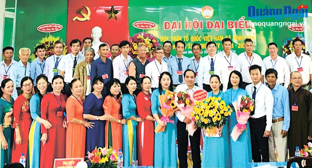  Đại hội đại biểu MTTQ Việt Nam xã Bình Minh (Bình Sơn) lần thứ XIII, nhiệm kỳ 2024 - 2029 đã tổ chức thành công.