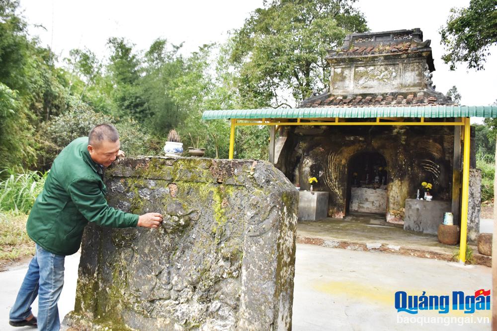 Một trong 2 ngôi miếu cổ tại di tích miếu thờ Thần Nông, ở thôn An Đạo, xã Tịnh Long (TP.Quảng Ngãi).