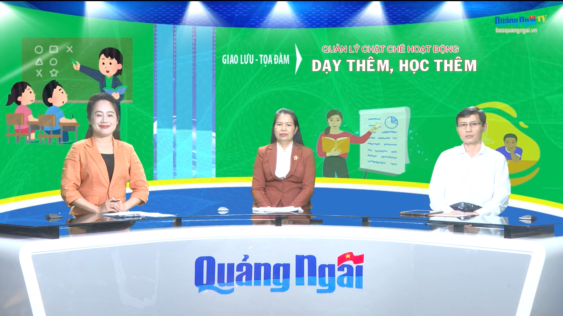 [Video]. Giao lưu - Tọa đàm “Quản lý chặt chẽ hoạt động dạy thêm, học thêm”