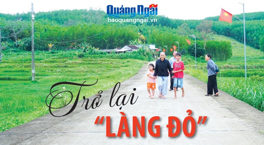 Trở lại “làng đỏ”