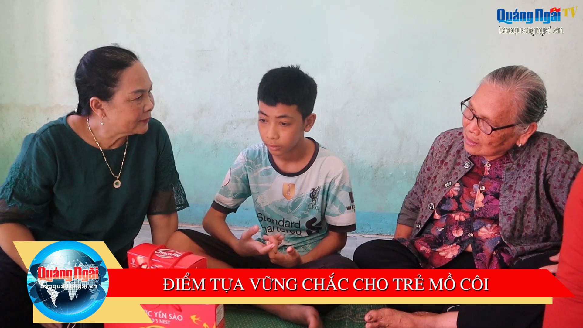 [Video]. Điểm tựa vững chắc cho trẻ mồ côi