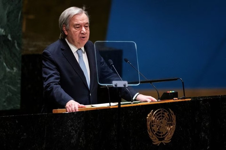 Tổng Thư ký Liên hợp quốc Antonio Guterres. Ảnh: Reuters