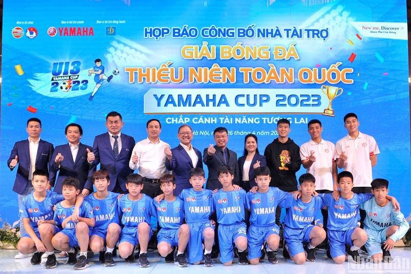  34 đội bóng thiếu niên tham dự Giải U13 toàn quốc 2023