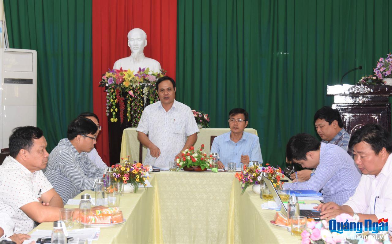 Đoàn giám sát của Ban Dân tộc HĐND tỉnh làm việc với huyện Sơn Tây