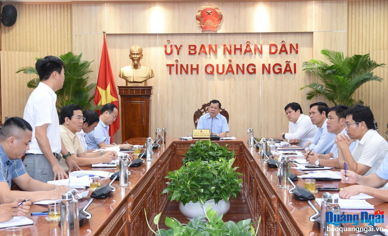 Họp đánh giá tiến độ thực hiện dự án Khu đô thị Bàu Giang