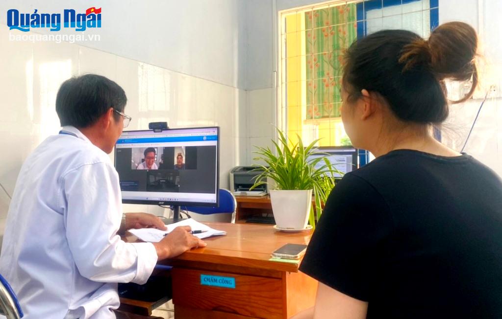 Bộ Y tế giám sát hoạt động tư vấn, khám chữa bệnh từ xa ở Quảng Ngãi