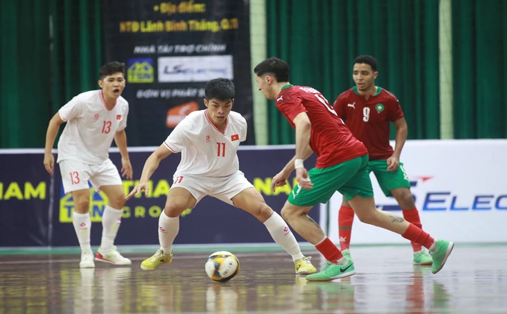 Giải futsal quốc tế 2024: Việt Nam hòa nghẹt thở với đối thủ hạng 8 thế giới
