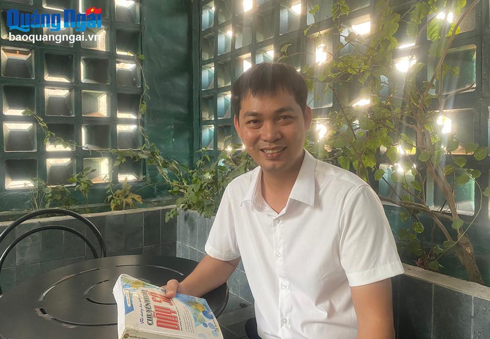 Nguyễn Lê Duy dành nhiều thời gian cho việc tự học, tự nghiên cứu.