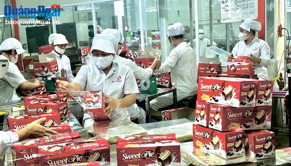 Sản phẩm bánh kẹo của Nhà máy Bánh kẹo Biscafun Quảng Ngãi (Công ty CP Đường Quảng Ngãi) được công nhận Thương hiệu quốc gia Việt Nam.