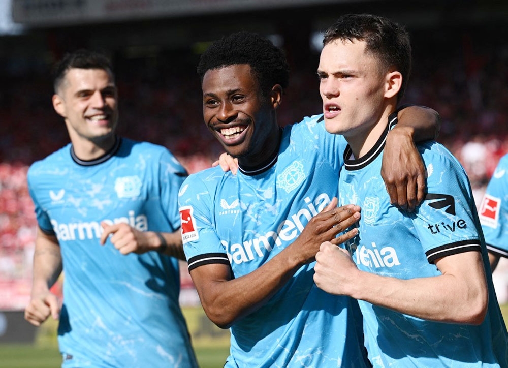 Câu lạc bộ Bayer Leverkusen đang chờ ngày đăng quang ở Giải vô địch Đức. Ảnh: Reuters